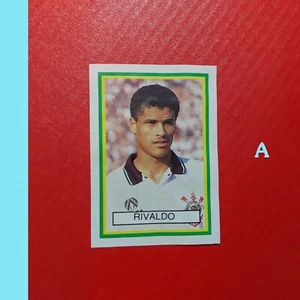 Rivaldo 1993 rookie sticker Barcelona Corinthians #90 panini original A - Picture 1 of 12