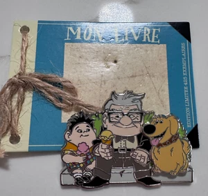 Disney Pixar 2019 DLP Carl Russell Dug Mon Livre Sharing Ice Cream UP Pin 136439 - Picture 1 of 3
