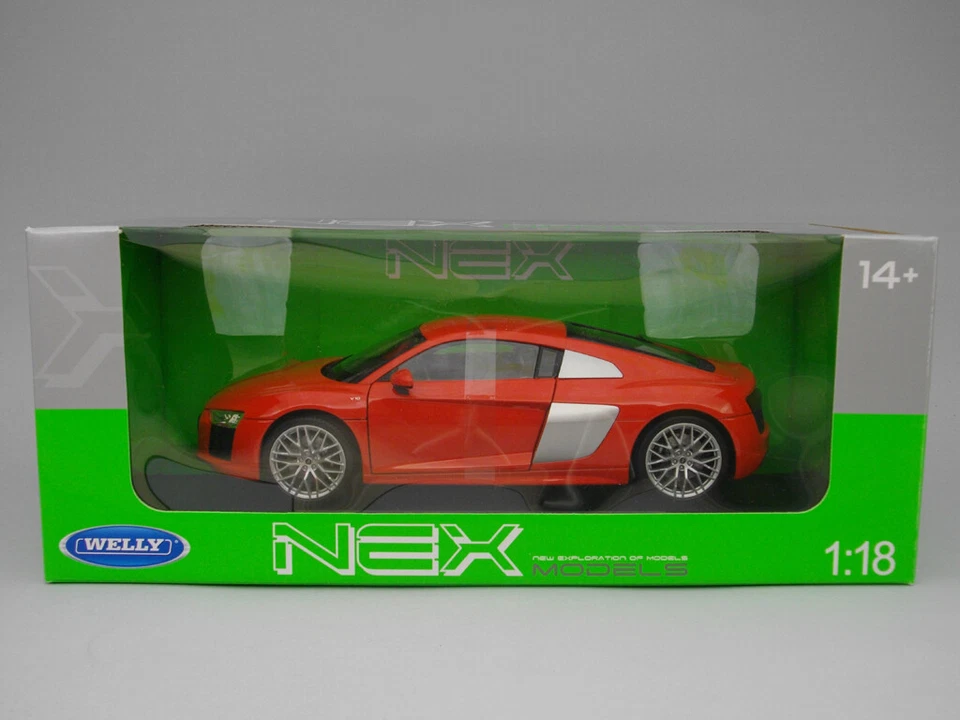 Audi R8 V10 (2016) - Welly 1:18 - WE18052RE - Immagine 1 di 1