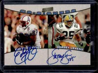 Stadium Club Eddie George Dorsey Levens Co 1998 firmantes automático #CO11 Foto 1 de 2
