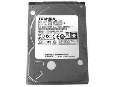 TOSHIBA 1TB 5400RPM SATA 3.0Gb/s 2.5in Internal Laptop Hard Drive MQ01ABD100V - Image 1 of 3