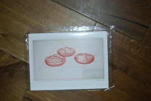 Disneyland Disney Gallery 10th anniversary Flying Saucer Concept Bob Gurr card - Bild 1 von 2