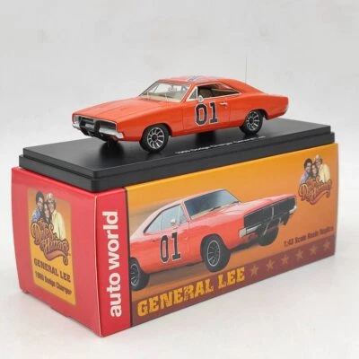 Auto World 1969 Dodge Charger General Lee Red AWRSS1151 1/43 Limited Edition - Image 1 of 4