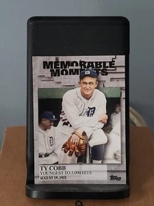 2017 Topps Baseball Memorable Moments Ty Cobb Detroit Tigers #MM-32 - Imagen 1 de 2