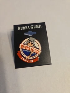 Bubba Gump Shrimp Co Restaurant Cancun on Tag Collector Lapel Pin - Picture 1 of 2