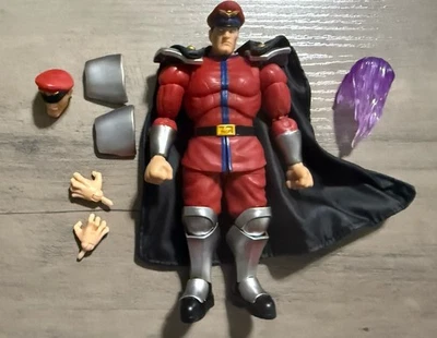 Figura de acción Jada Toys Street Fighter M. Bison 6 pulgadas con accesorios Foto 1 de 2