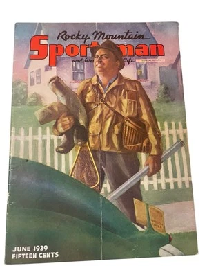 Rocky Mountain And Western Wild Life June 1939 Issue Foto 1 de 4