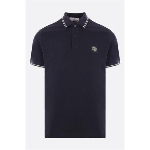 Polo Stone Island manica corta vestibilità slim 80152SC18 93350114