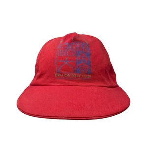 HKU Dragon Boat Club Team University of Hong Kong Vintage Snapback Hat Cap 90's - Picture 1 of 9