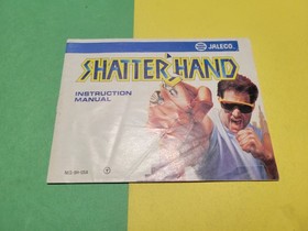 Shatterhand (Nintendo, 1991) NES MANUAL ONLY
