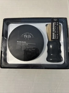 Tri Coastal Design Milagu Black Shave Butter Survival Kit- Black Pepper Scent - Picture 1 of 8