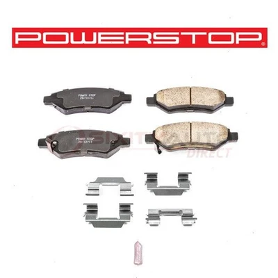 PowerStop Rear Disc Brake Pad & Hardware Kit for 2010-2015 Chevrolet Camaro aq Foto 1 de 4