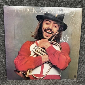 Chuck Mangione – Feels So Good - Near Mint In Shrink 1977 A&M SP-4658 Vinyl LP - Foto 1 di 6