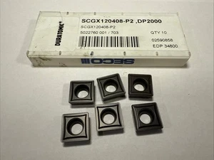 Seco Hartmetalleinsätze SCGX120408-P2 DP2000 Stck 6 - Bild 1 von 3