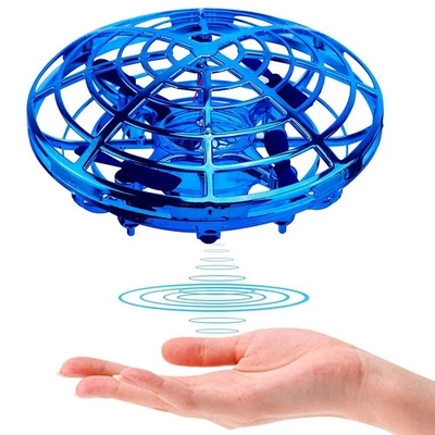 UFO Mini Drohne Hand Induktions Quadrocopter Drone Spielzeug mit LED-Leuchten - Bild 1 von 4