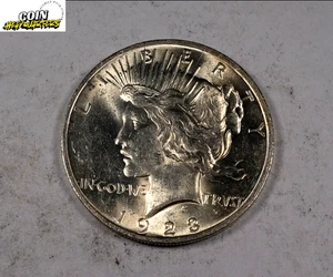 1923 Peace Dollar * Gem BU * 90% Silver * XPD369 - Picture 1 of 2