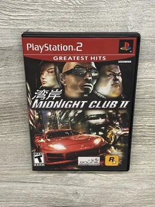 Midnight Club II 2 PlayStation 2 Ps2 - CIB w/ Reg Card! EXCELLENT Pristine Disc! - Picture 1 of 4
