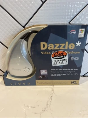Pinnacle DAZZLE VIDEO CREATOR PLATINUM USB to RCA/ S Video Dongle SEALED NEW - Image 1 of 4