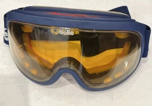 BOLLE Goggles VINTAGE Ski Snowboard Snowmobile Goggles Small Scratches 1397 - Picture 1 of 4