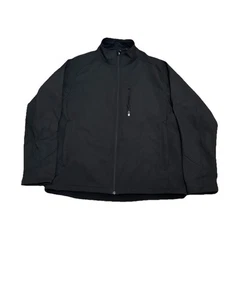 Kirkland Signature Herren Größe Large Softshelljacke schwarz durchgehender Reißverschluss EUc - Bild 1 von 6