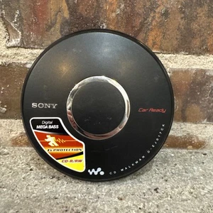 Sony Walkman Car Ready CD D-EJ017CK w/ Car Power Supply Vintage - Picture 1 of 11