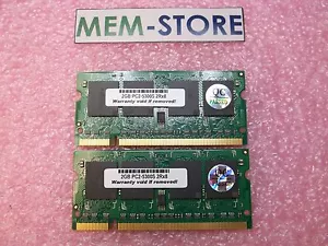 4GB 2x2GB DDR2-667 SODIMM Memory Dell XPS M1730 for BIOS A11 or later - Picture 1 of 1
