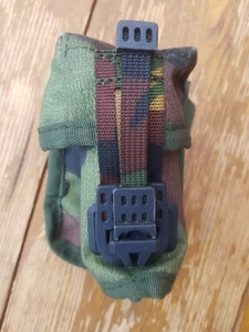 Dutch Army Grenade Pouch - Woodland DPM Camouflage - Grade 1 - Molle - Type 1 - Picture 1 of 6
