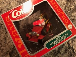 Coca Cola 2000 Platinum Series Collection Polar Bear In Old Coke Delivery Truck - Picture 1 of 9