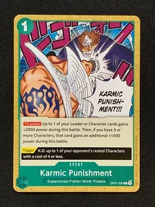 One Piece OP07-035 Karmic Punishment English - 500 Years In The Future English - Picture 1 of 2