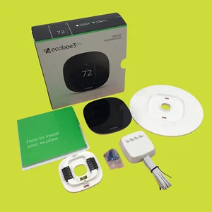 Ecobee 3 Lite Smart WiFi Thermostat EB-STATE3LT-02 - Black #BU3154 (AD) - Picture 1 of 9