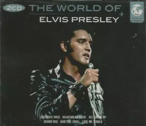 Elvis Presley _ The World of (2 CD's ) **LIKE NEW**FREE SHIP USA**OOP RARE - Picture 1 of 2