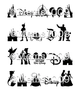 Calcomanías de arte en uñas de Disney World Nail Art Disneyland - Imagen 1 de 1