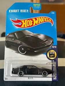 Hot Wheels Knight Rider K.I.T.T. Firebird 10/10 HW Screen Time 2017 - Picture 1 of 6