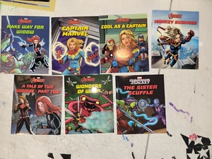 LOT (7) MARVEL FEMALE HEROES CHILDREN'S BOOKS - Picture 1 of 7