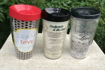 Double Wall Insulated 16 oz Travel Tumbler, BPA-Free, Hot & Cold, Assorted Style - Imagem 1 de 4