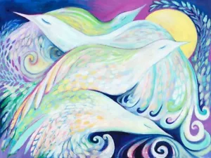 Visualizing Peace, Jennifer Lommers, Art Print Poster 11" x 14" 4730 - Picture 1 of 1