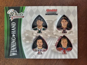 2009 Wheels Main Event Winning Hand Dale Earnhardt Jr J. Gordon J. Johnson #37 - Picture 1 of 2