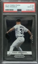 2012 Panini Prizm #122 Greg Maddux PSA 10