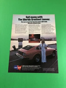 1978 1979 NISSAN DATSUN 280Z 280 Z ORIGINAL PRINT AD ADVERTISEMENT PRINTED - Picture 1 of 1