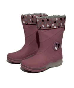Lupilu Mädchen Blinkstiefel Gummistiefel Regenstiefel Gefüttert Gr. 24/25 Neu! - Bild 1 von 6