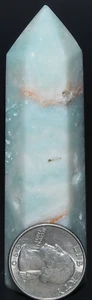 Madagaskar Galaxy Achat Druzy Tower / 3,54" (89,91 mm) / 3,10 oz (87,88 gr) 3410 - Bild 1 von 12
