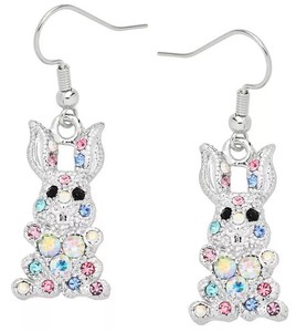 easter bunny earrings