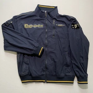 Vintage Coogi Jacket Youth XL Adult Small Blue Racing Bomber Y2K 90s RARE - Picture 1 of 16