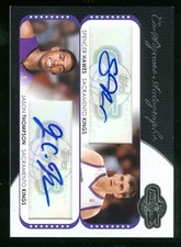 2008-09 Topps Co-Signers Dual AUTO CSHT Spencer Hawes/Jason Thompson/240 - NM-MT