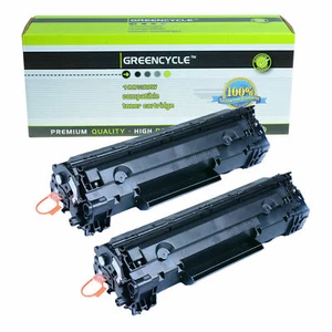 2PK 78A CE278A Black Toner For HP LaserJet Pro M1536DNF MFP P1560 P1566 P1606DN - Picture 1 of 3