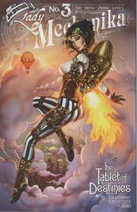 LADY MECHANIKA TABLET OF DESTINIES #3 BLUERAINBOW L/E 500 BENITEZ MCTEIGUE VF - Picture 1 of 1