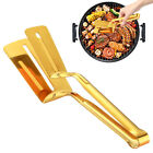 Stainless Steel Steak Clamp Food Bread Meat Clip Tongs BBQ Kitchen Cooking Tool