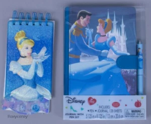 Disney Princess Cinderella Journal with Pen Set & Notepad NIP - Picture 1 of 3