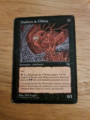 MTG - Pit Imp - Tempest - French Edition - Image 1 of 2