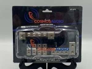 COSMOS AUDIO FUSED DISTRIBUTION BLOCK 0/4 AWG IN AND 4/8 AWG OUT - Picture 1 of 12